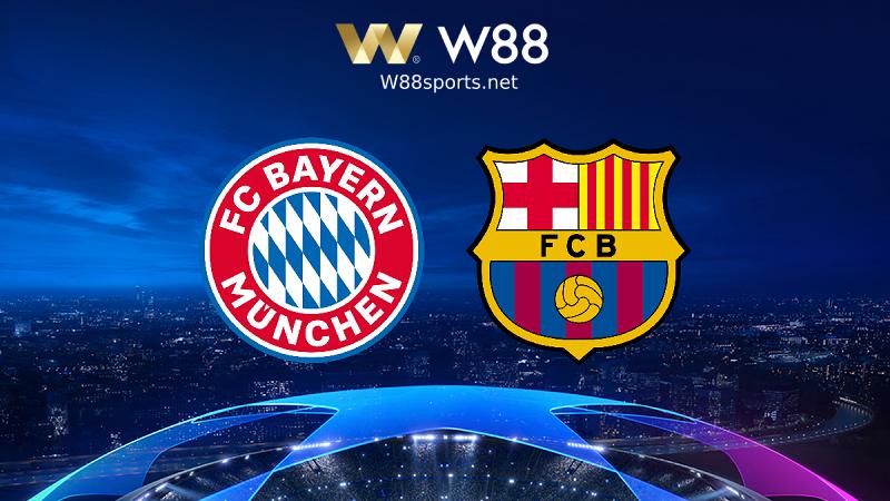 Soi kèo W88 – Bayern Munich vs Barcelona 02h00 ngày 14/09/2022