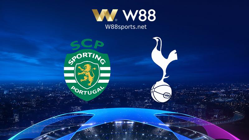 Soi kèo W88 – Sporting Lisbon vs Tottenham 23h45 ngày 13/09/2022